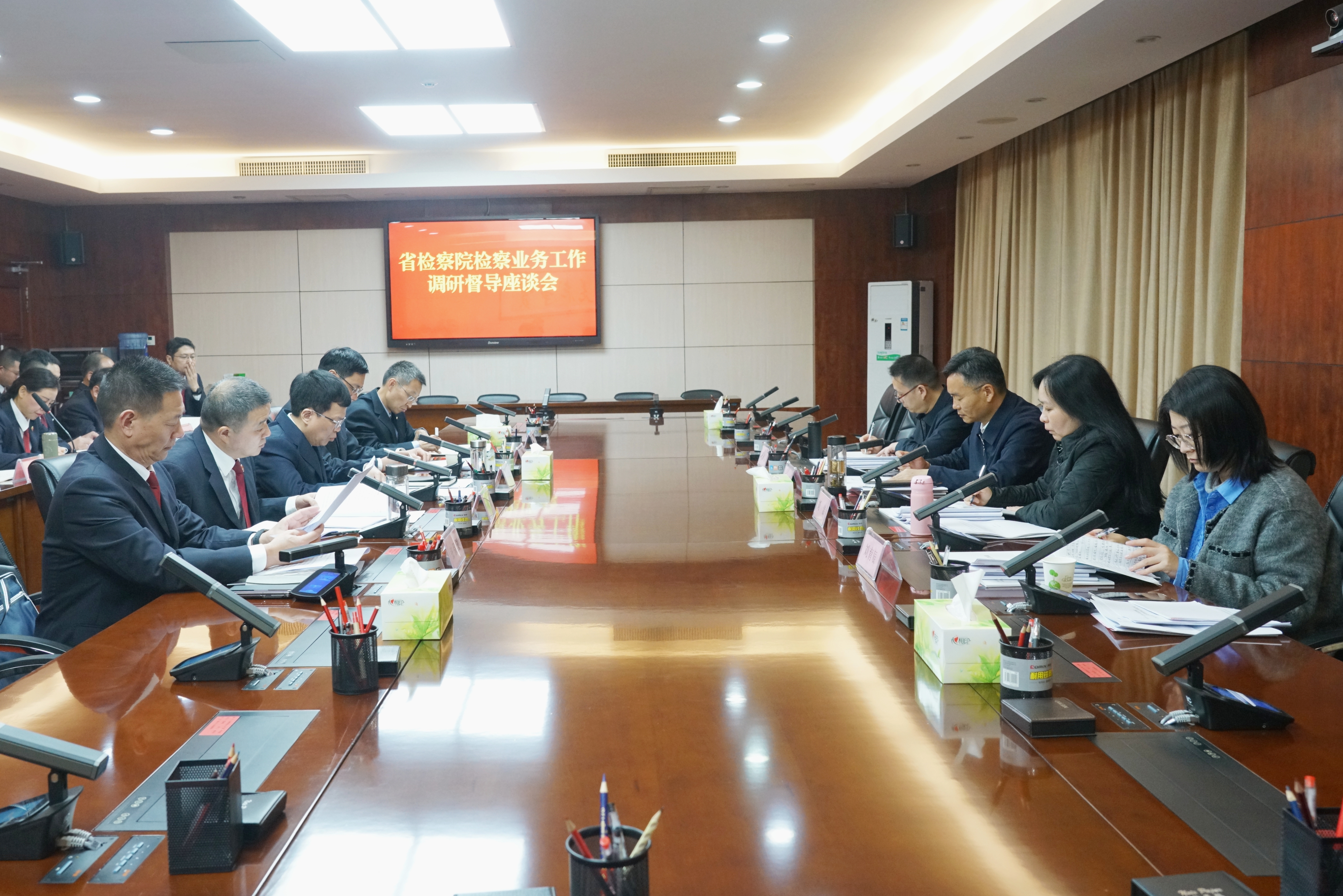 省检察院党组成员、副检察长张志强调研督导新乡检察工作